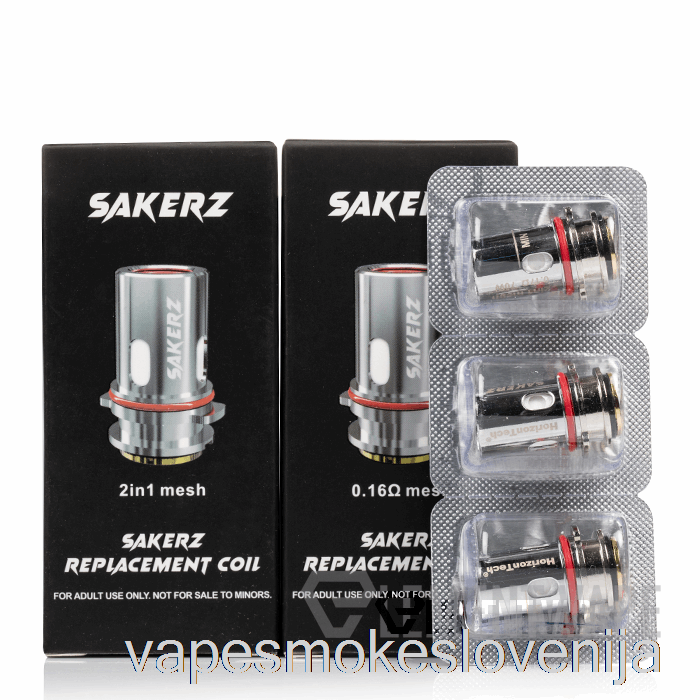 Vape Slovenija Horizon Sakerz Nadomestne Tuljave 0,4 Ohm Sakerz Tuljave